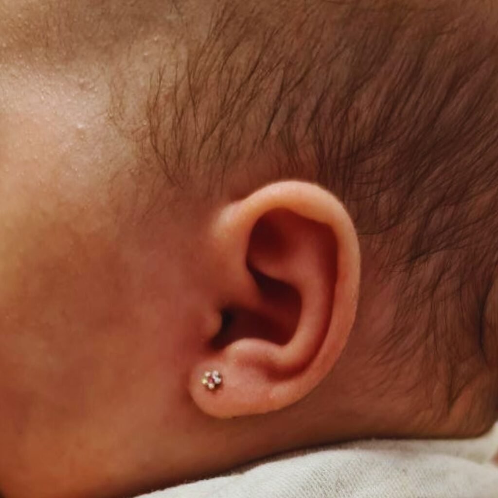 pendientes bebe